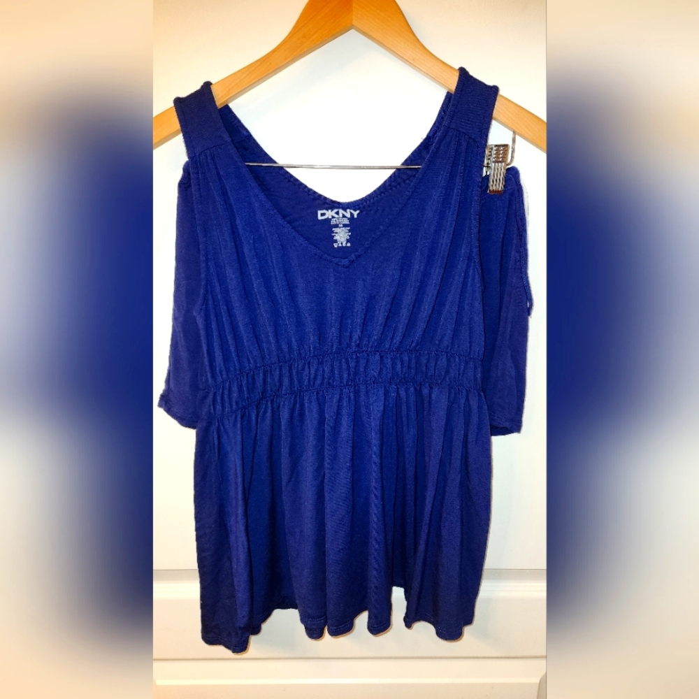 DKNY Pajama short set, Size M, Color Navy Blue